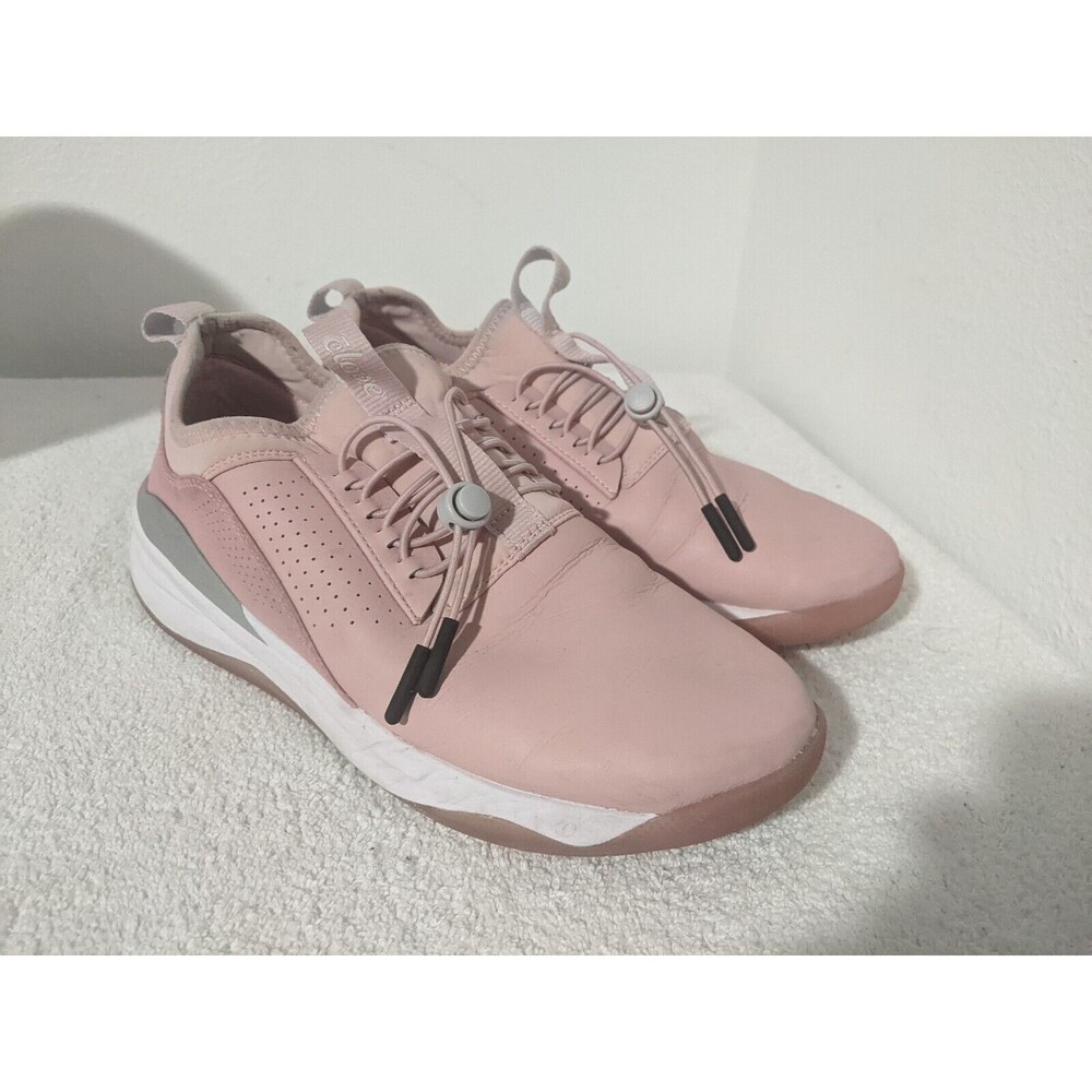 Clove Comfort Nursing Shoes CL006 Pink Gray Women's Sz 9.5 Men's 8